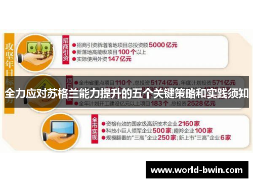 全力应对苏格兰能力提升的五个关键策略和实践须知